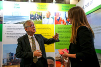 Dick Newby Visits  Exhibition Stands