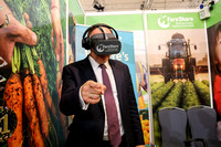 Ed Davey Tour Of Exhibition Stands