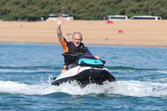 Ed Davey Arrives At Autumn Conference