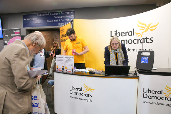 Liberal Democrats Party Autumn Conference at Bournemouth International Centre