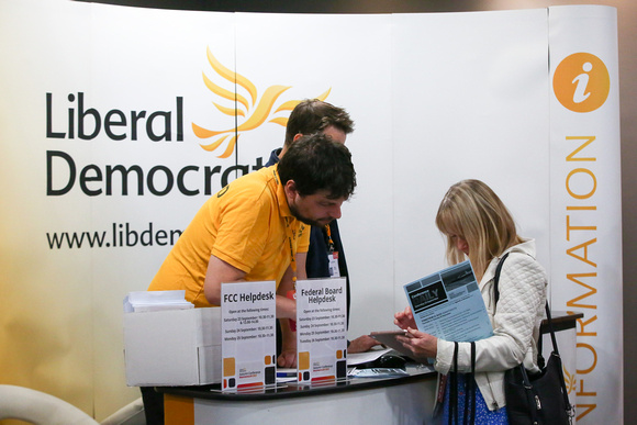 Liberal Democrats Party Autumn Conference at Bournemouth International Centre