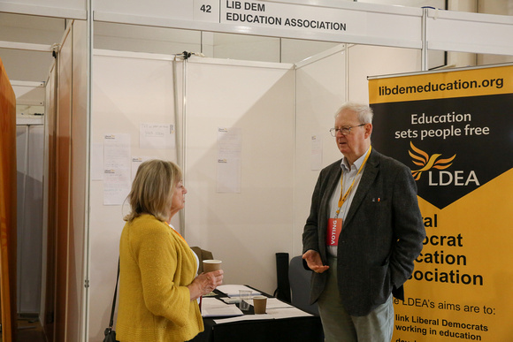 Liberal Democrats Party Autumn Conference at Bournemouth International Centre - Liberal Democrat Education Association