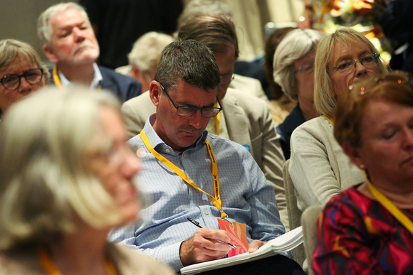 Liberal Democrats Party Autumn Conference at Bournemouth International Centre -  Vince Cable Attends European Movement  Fringe Meeting