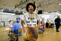 Chris Davies MEP Dressed as a Fish