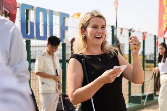 Daisy Cooper And Newly Elected Sussex MPs Play Mini Golf