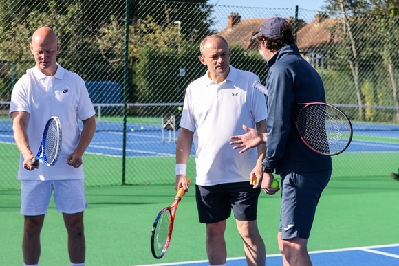 Sir Ed Davey Plays Tennis To Warm Up For Conference Speech