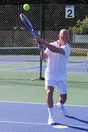 Sir Ed Davey Plays Tennis To Warm Up For Conference Speech